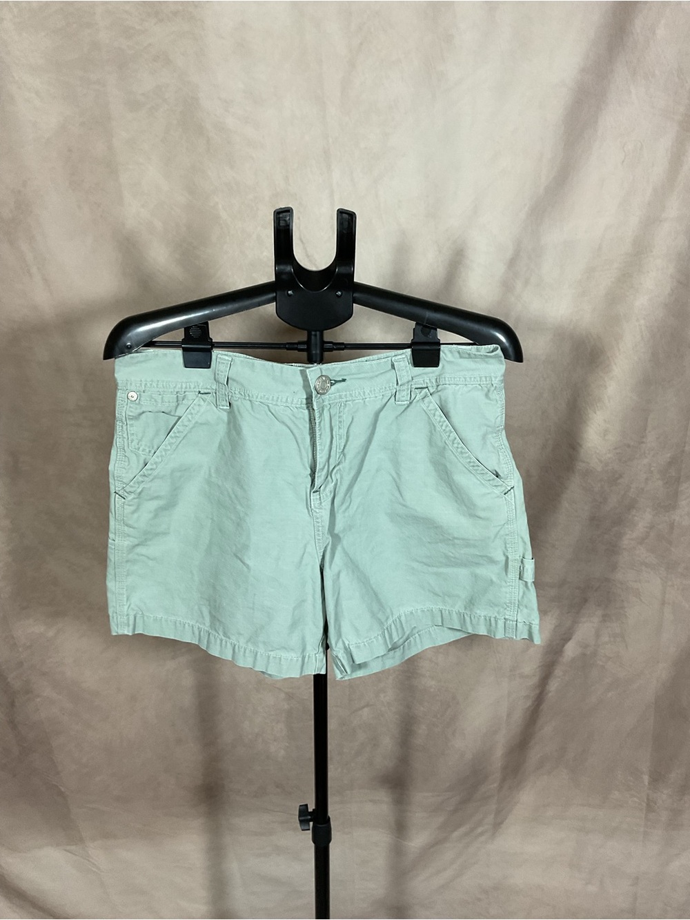 UNIONBAY Mint Green Utility Shorts